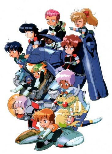Постер к аниме Десять маленьких девичьих сил